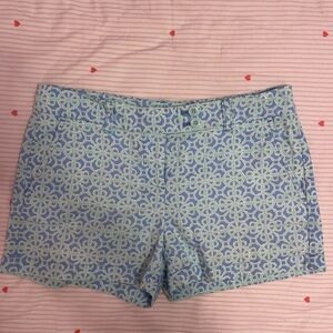 Vineyard Vines Blue and White Bermuda Shorts
